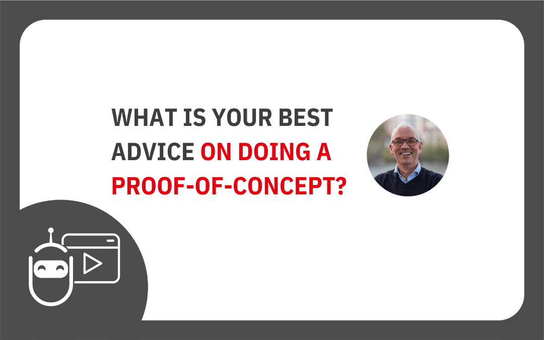 What’s Your Best Advice on Doing a PoC? (Q&A)